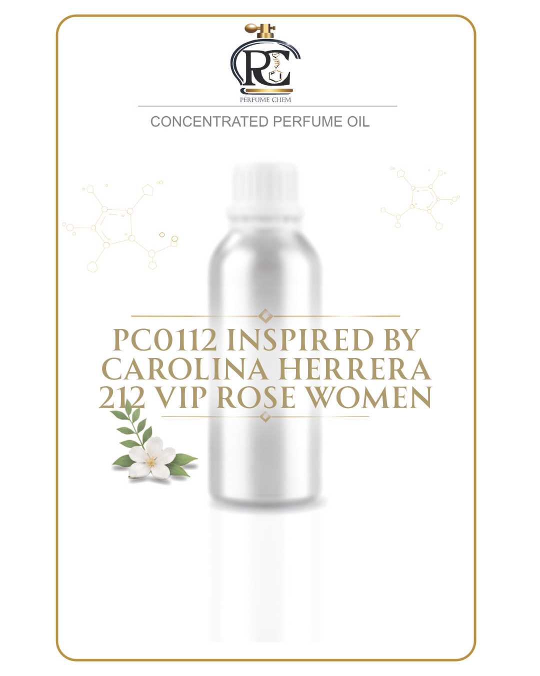 PC0112- INSPIRED BY CAROLINA HERRERA 212 VIP ROSE WOMEN
