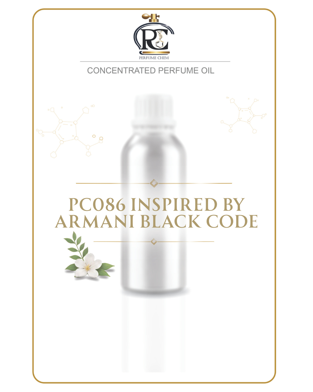 PC086- INSPIRED BY ARMANI BLACK CODE