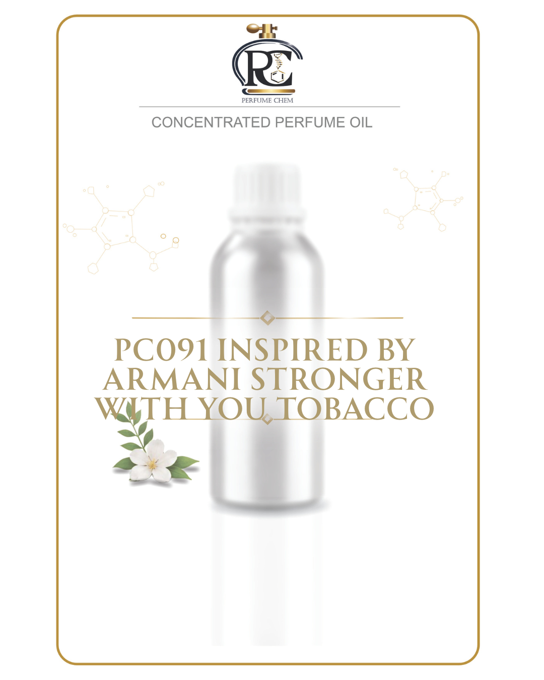 PC091- INSPIRED BY ARMANI STRONGER WITH YOU TOBACCO