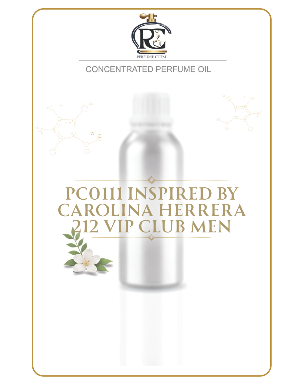 PC0111- INSPIRED BY CAROLINA HERRERA 212 VIP CLUB MEN