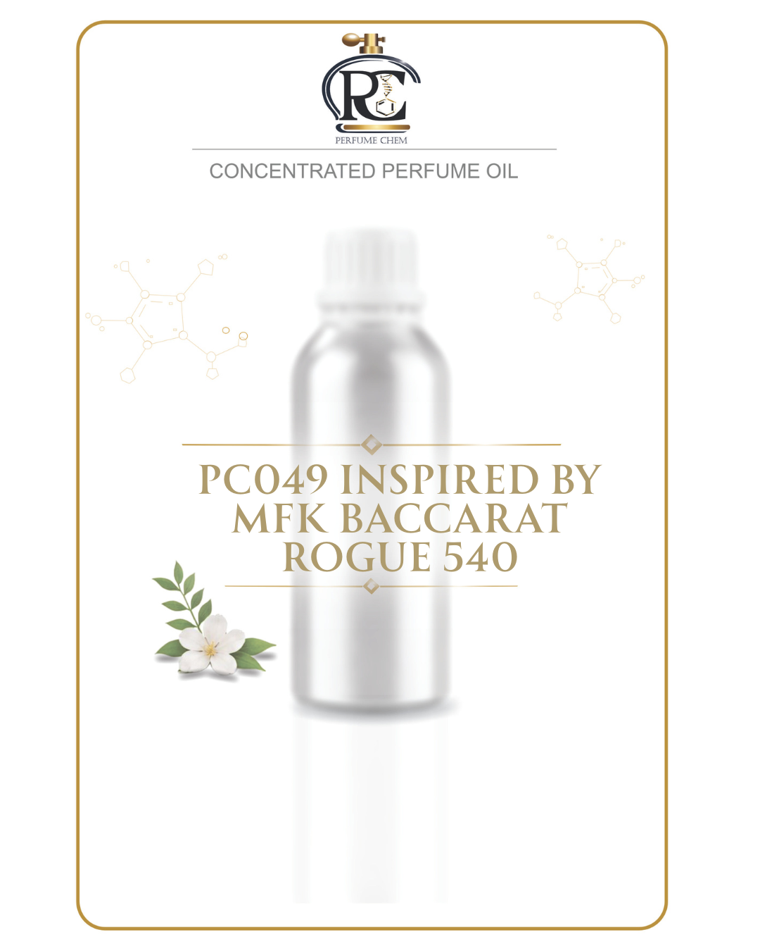 PC048- INSPIRED BY MFK BACCARAT ROUGE 540